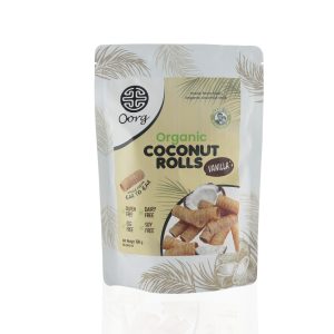 Organic Coconut Rolls -  Vanilla £19.99 (6 x 100g)